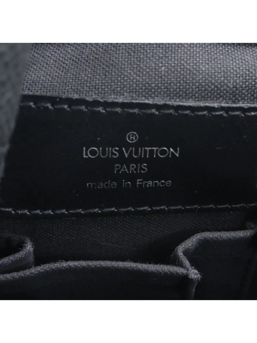 Louis Vuitton Taiga Kasbek PM Leather Tote Bag Business Black